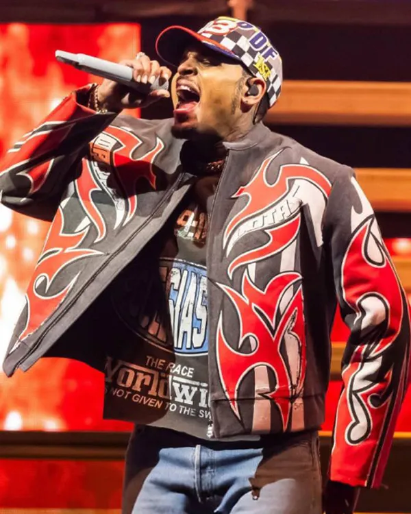 Chris Brown Tycoon Music Festival Jacket