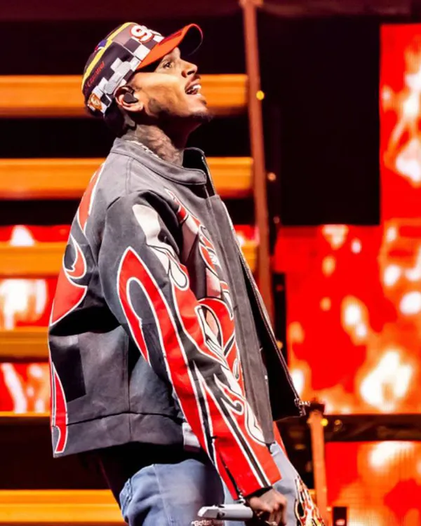 Chris Brown Tycoon Music Festival Jacket