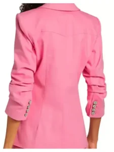 Elsbeth 2024 Carrie Preston Pink Heart Blazer