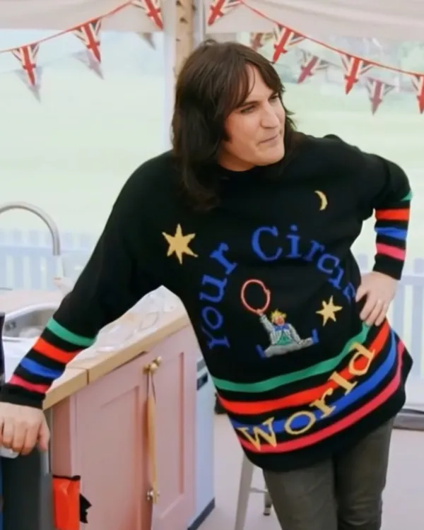 Great British Bake Off Noel Fielding Your Circus World Sweater