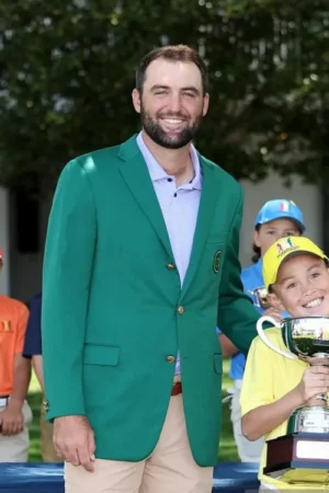 Scottie Scheffler Masters 2024 Green Jacket