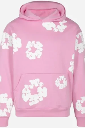 Simone Biles Rising S01 Pink Flower Hoodie