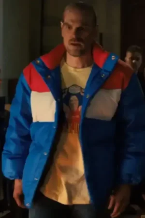 Stranger Things S04 David Harbour Puffer Jacket