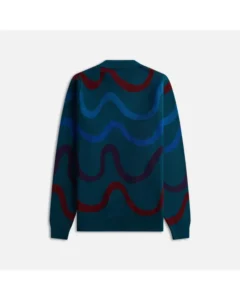 The Neighborhood S07 Marcel Spears Green Swirl Print Sweater