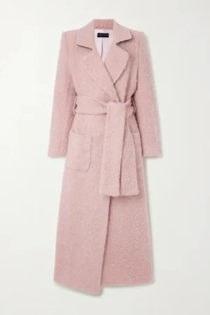 The Today Show 2025 Jenna Bush Hager Pink Fuzzy Coat
