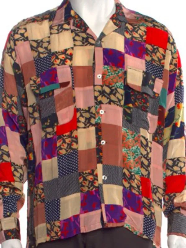 The Voice S27 Jimi Westbrook Patchwork Printed Shirt