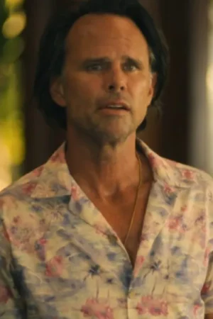 The White Lotus S3 Walton Goggins Floral Shirt
