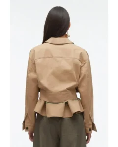 9-1-1 S08 Angela Bassett Brown Utility Jacket