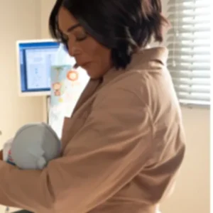 9-1-1 S08 Angela Bassett Brown Utility Jacket