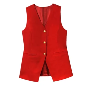 Another Simple Favour Anna Kendrick Suiting Waistcoat