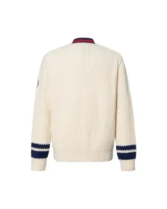 Poppas House Damon Wayans Cream Knit Cardigan