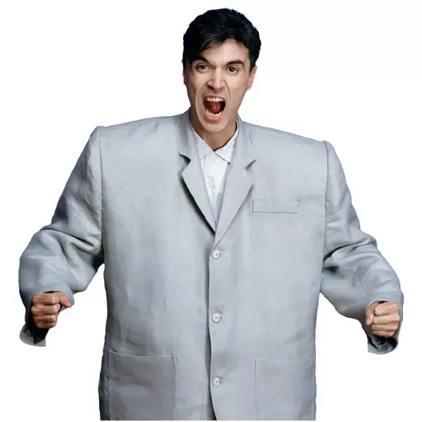 David Byrne Big Suit