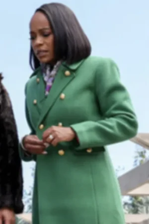 Grosse Pointe Garden Society S01 Aja Naomi King Green Coat
