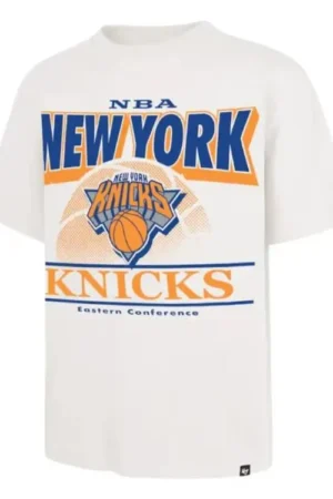 New York Knicks 47 White City Edition Shifty Foundation T-Shirt