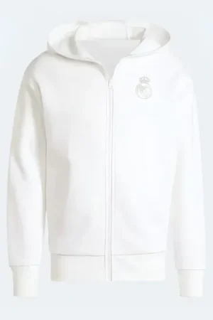 Real Madrid Anthem White Jacket