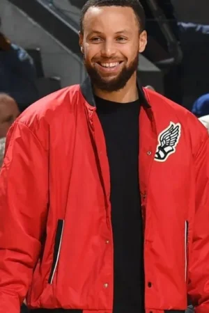 Steph Curry Red Jacket