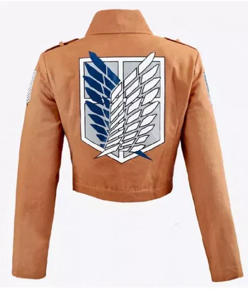 Survey Corps Attack On Titan Beige 2025 Jacket