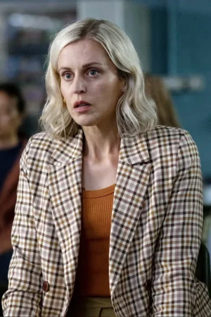 The Stolen Girl Elisa Blix Plaid Blazer
