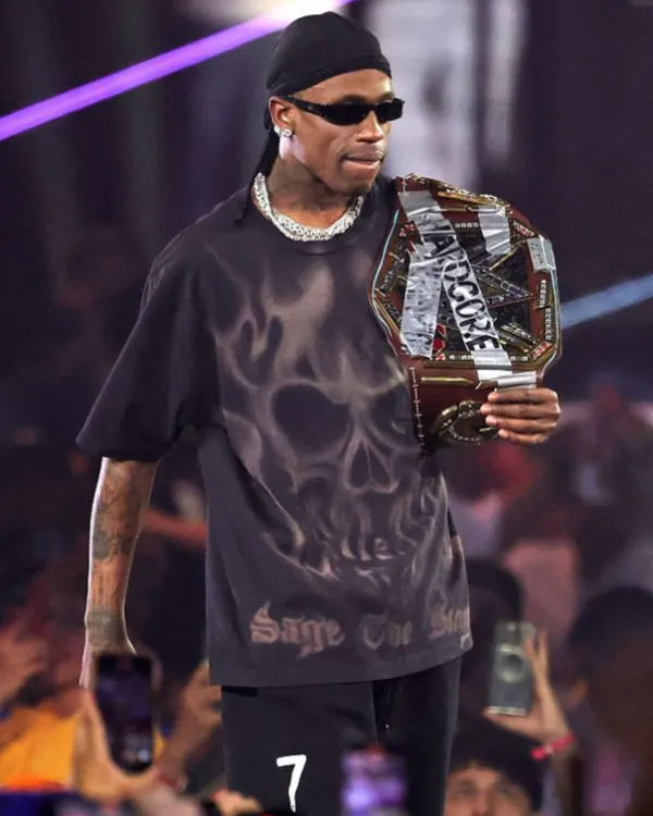 Travis Scott WrestleMania 41 T-Shirt