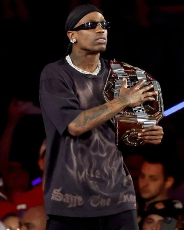 Travis Scott WrestleMania 41 T-Shirt