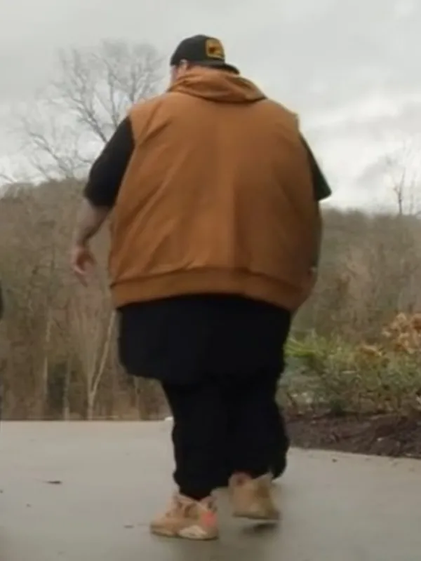 What Drives You with Jelly Roll Brown Vest