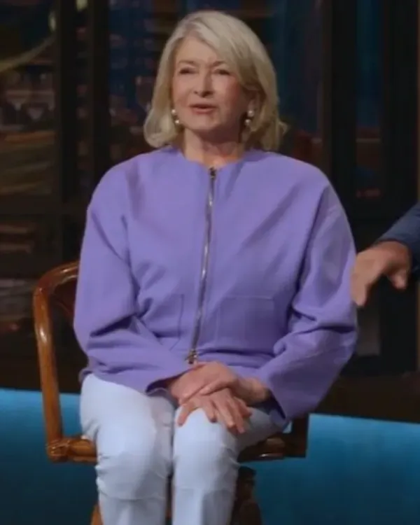 Yes Chef Martha Stewart Purple Jacket