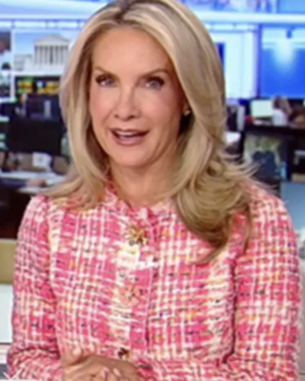 Americas Newsroom 2025 Dana Perino Pink Tweed Jacket