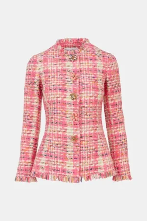 Americas Newsroom 2025 Dana Perino Tweed Jacket