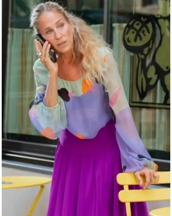 And Just Like That S03 Sarah Jessica Parker Blouse