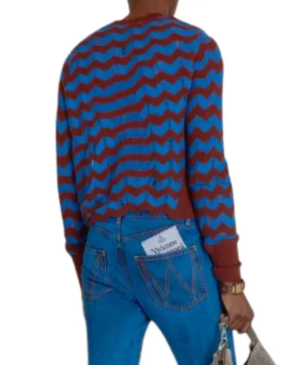 And Just Like That Sarah Jessica Parker Chevron Sweater 2025