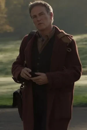 Art Detectives 2025 Stephen Moyer Rust Duffle Coat