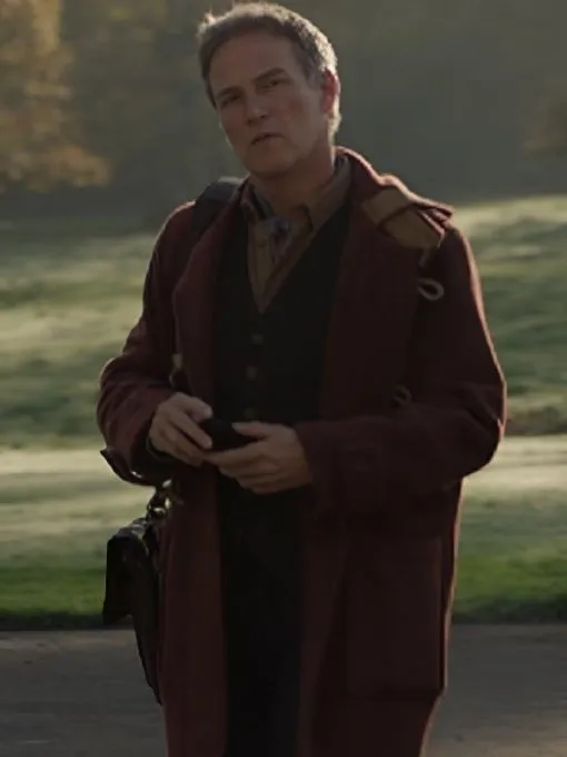 Art Detectives 2025 Stephen Moyer Rust Duffle Coat