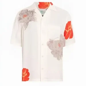 Bachelor In Paradise S10 Justin Glaze Floral Camp Shirt