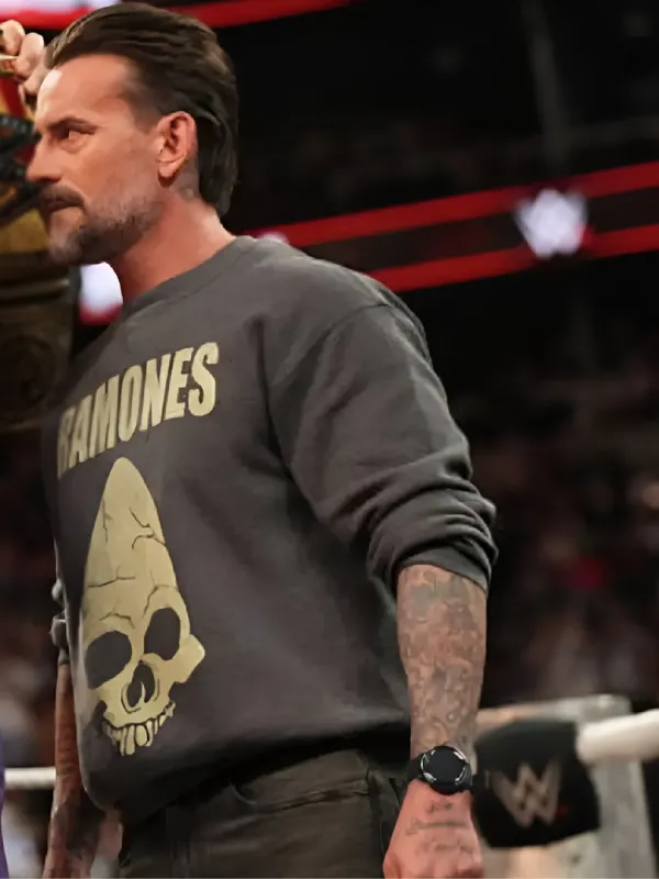 CM Punk Monday Night RAW 2025 Sweatshirt