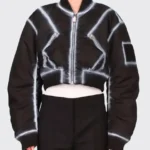 Ironheart Dominique Thorne Black Bomber Jacket