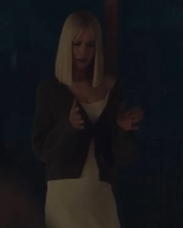 Nine Perfect strangers Nicole Kidman Green Cardigan