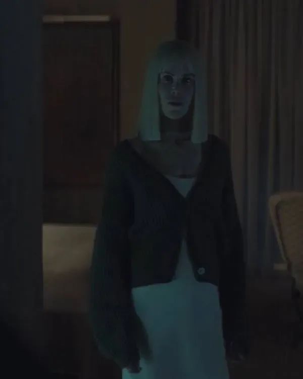 Nine Perfect strangers Nicole Kidman Green Cardigan