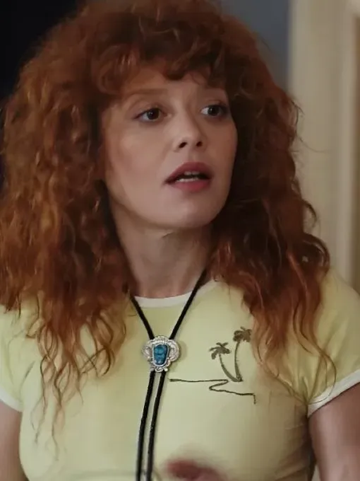 Poker Face S02 Natasha Lyonne Yellow T-Shirt
