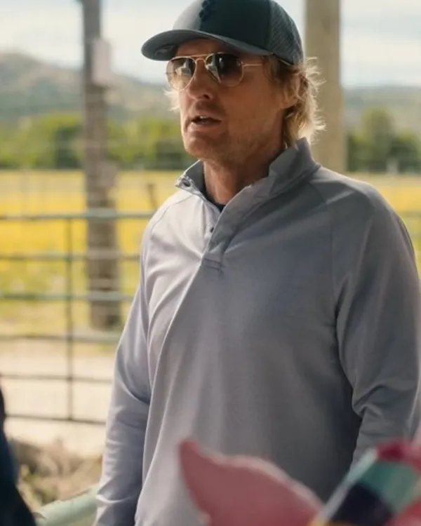 Stick Owen Wilson Blue Polo 2025 T-Shirt