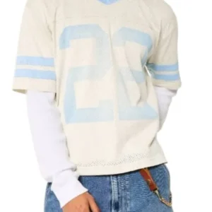 Bachelor in Paradise Justin Blue and White Jersey