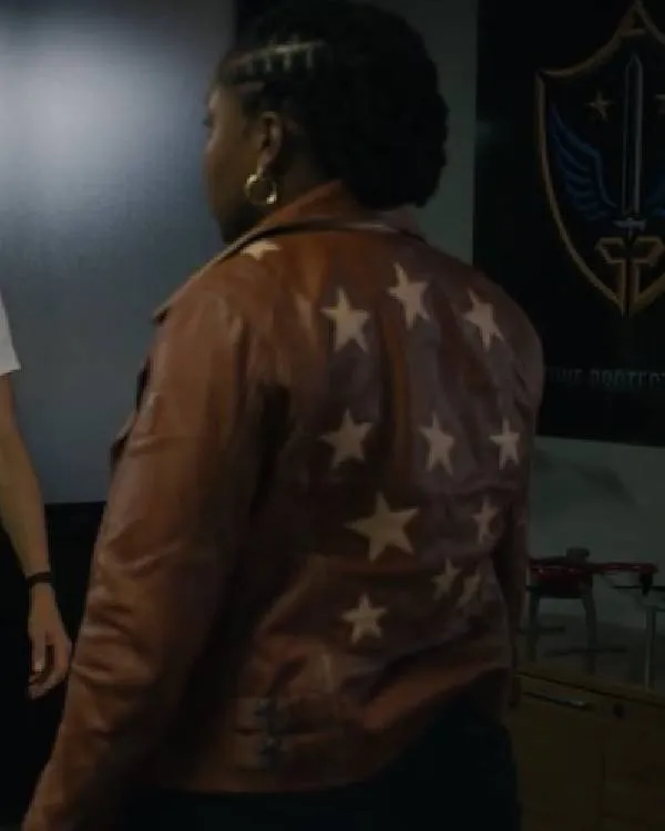 Ballard S01 Courtney Taylor Star Leather Jacket