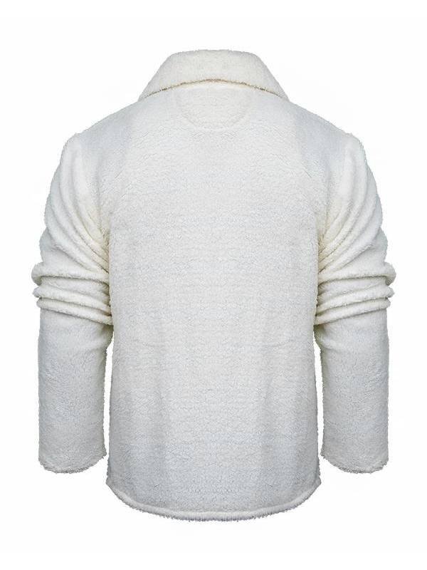 F1 The Movie Brad Pitt White Sweatshirt - Image 2