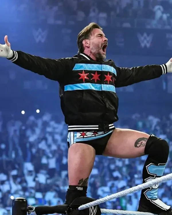 CM Punk WWE Night Of Champions Bomber Jacket