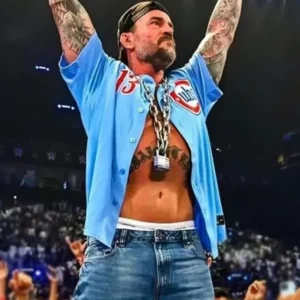 CM Punk WWE Smackdown Punkanomic Jersey
