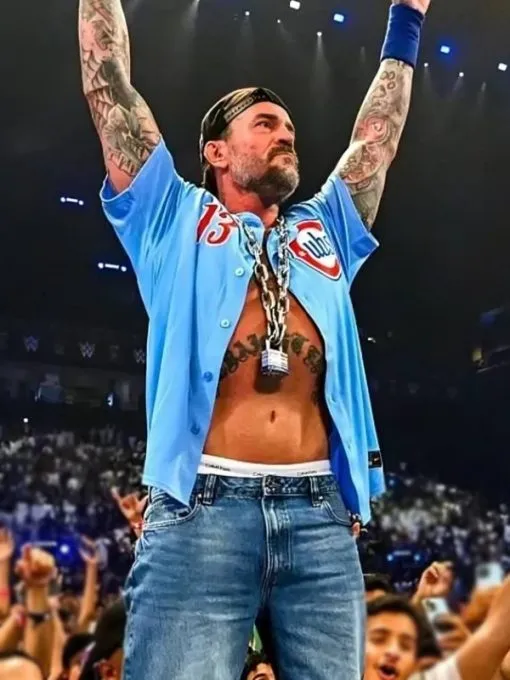 CM Punk WWE Smackdown Punkanomic Jersey