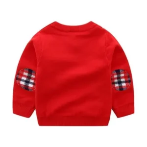 Christmas Snowflake & Deer Red Sweater 2025