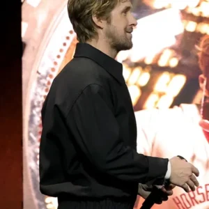 CinemaCon 2025 Ryan Gosling Black Jacket