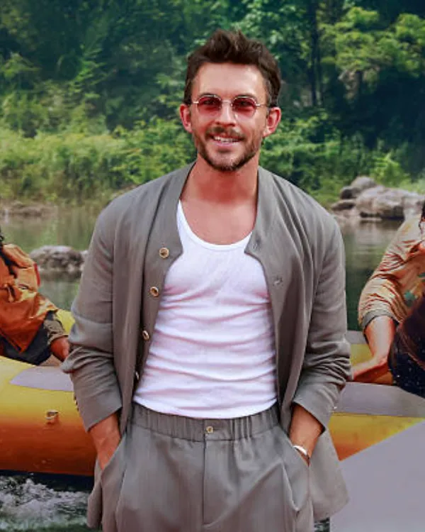 Jurassic World Rebirth Jonathan Bailey New York Premiere Jacket