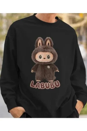 Labubu The Black Sweatshirt