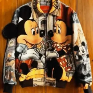 Mickey Mouse Couple Bomber Jacket